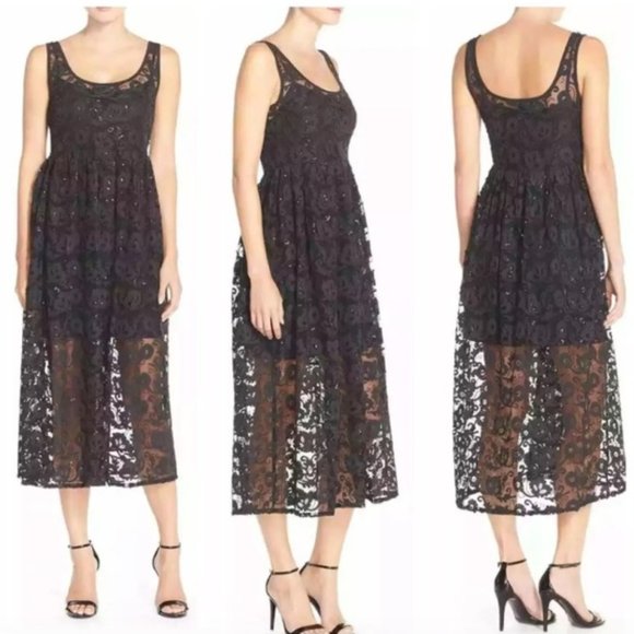 NWT French Connection Floral Cloud Maxi Dress - Picture 1 of 8